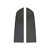 201059 60th 427 Split Stripe Design Hood Decal, 2013-2013 Chevy Corvette, Black Carbon Fiber - image 1