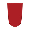 201061 427 Style Hood Stripe, 2005-2013 Chevy Corvette, Solid Gloss Red - image 1