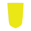 201065 427 Style Hood Stripe, 2005-2013 Chevy Corvette, Solid Gloss Yellow - image 1