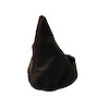 201246 Automatic Shift Boot, 1997-2004 Chevy Corvette, Black Leather W/Red Stitching - image 1