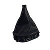 201253 Manual Shift Boot, 1997-2004 Chevy Corvette, Black Leather W/Medium Blue Stitching - image 1