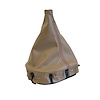 201259 Manual Shift Boot, 1997-2004 Chevy Corvette, Beige Leather W/Red Stitching - image 1