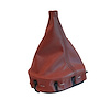 201260 Manual Shift Boot, 1997-2004 Chevy Corvette, Red Leather W/Black Stitching - image 1