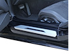 201358 Hydro Carbon Fiber Door Sill Guards W/Cut Out, 1953-2023 Chevy Corvette, Matte Clear - image 1