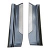 201359 Hydro Carbon Fiber Door Sill Guards W/Cut Out, 1953-2023 Chevy Corvette, Gloss Clear - image 2