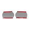 201464 Brake Cooling Duct Mesh Screens, 2015-2019 Chevy Corvette, Z06/GS, Aluminum W/Black Finish - image 1