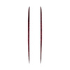 201474 Hood Stripe Decals, 1984-1996 Chevy Corvette, Gloss Demon Black - image 1
