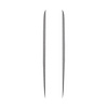 201481 Hood Stripe Decals, 1984-1996 Chevy Corvette, Matte Metallic Pearl Gray - image 1