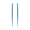 201484 Hood Stripe Decals, 1984-1996 Chevy Corvette, Blue Brushed Steel - image 1