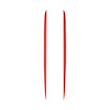 201487 Hood Stripe Decals, 1984-1996 Chevy Corvette, Red Carbon Fiber - image 1