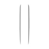 201490 Hood Stripe Decals, 1984-1996 Chevy Corvette, Silver Carbon Fiber - image 1