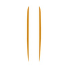 201494 Hood Stripe Decals, 1984-1996 Chevy Corvette, Matte Orange - image 1