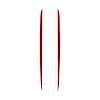 201496 Hood Stripe Decals, 1984-1996 Chevy Corvette, Gloss Red - image 1