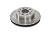 2017 Brake Rotor, 1965-1982 Chevy Corvette, Front, Reproduction w/Rivet Holes - image 1