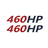 202172 Mirror HP Decals, 2005-2023 Chevy Corvette, Pair, # Gloss Red, HP Gloss Blue - image 1