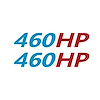 202179 Mirror HP Decals, 2005-2023 Chevy Corvette, Pair, # Gloss Tension Blue, HP Gloss Red - image 1