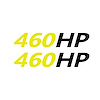 202180 Mirror HP Decals, 2005-2023 Chevy Corvette, Pair, # Gloss Yellow, HP Gloss Black - image 1