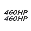 202195 Mirror HP Decals, 2005-2023 Chevy Corvette, Pair, # Black Gloss Carbon Fiber, HP Black Carbon Fiber - image 1