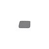 202374 Starter Ignition Button Overlay Decal, 2014-2019 Chevy Corvette, Silver Carbon Fiber - image 1