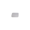 202375 Starter Ignition Button Overlay Decal, 2014-2019 Chevy Corvette, White Carbon Fiber - image 1