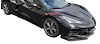 202394 Fender Stripes, 2020-2023 Chevy Corvette, Single Color Gloss White Left & Right Side - image 1