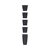 202438 Engine Cover Center Stripe Kit, 2020-2023 Chevy Corvette, 5pc Gloss Carbon Flash - image 1