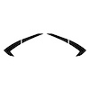 202466 Fender Vent Scoop Accent Overlay, 2020-2023 Chevy Corvette, Pair Gloss Black - image 1