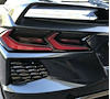 202467 Reverse Light Blackouts, 2020-2023 Chevy Corvette, Dark Smoked Lamin-X - image 1