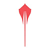 202542 Rear Stingray Emblem Shadow Overlay Complete Decal, 2020-2023 Chevy Corvette, Anodized Matte Red - image 1