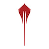 202543 Rear Stingray Emblem Shadow Overlay Complete Decal, 2020-2023 Chevy Corvette, Matte Red - image 1