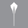 202546 Rear Stingray Emblem Shadow Overlay Complete Decal, 2020-2023 Chevy Corvette, Gloss White - image 1