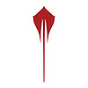 202547 Rear Stingray Emblem Shadow Overlay Complete Decal, 2020-2023 Chevy Corvette, Gloss Red - image 1