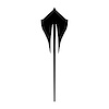 202548 Rear Stingray Emblem Shadow Overlay Complete Decal, 2020-2023 Chevy Corvette, Gloss Black - image 1