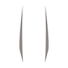 202611 Hood Stripes Decal, 2020-2023 Chevy Corvette, Pair Gloss Silver No Cutout, Solid Stripes - image 1