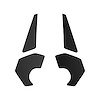 202686 Engine Bay Trim Panel Overlay Accents, 2020-2023 Chevy Corvette, 4pc, Black Carbon Fiber - image 1