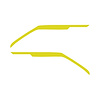 202700 Door Panel Speaker Accent Stripes, 2020-2023 Chevy Corvette, Pair Matte Yellow - image 1