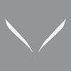 202731 Headlight Eyelid Decals, 2020-2023 Chevy Corvette, Pair Matte White - image 1