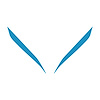 202732 Headlight Eyelid Decals, 2020-2023 Chevy Corvette, Pair Gloss Rapid Blue - image 1