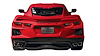 202775 Third Brake Light Blackout, 2020-2023 Chevy Corvette, Medium Smoked Lamin-X - image 1