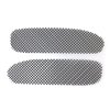 205713 Brake Cooling Duct Screens, 1997-2004 Chevy Corvette, Stainless Steel W/Black Finish - image 2