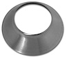 206374 Knock-Off Wheel Cone, 1963-1982 Chevy Corvette, Polished Stainless Steel, Set of 4 - image 1