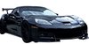 208839 Hydro Carbon Fiber ZR1 Aggressive Split Splitter, 2005-2013 Chevy Corvette, Z06/ZR1/GS, Gloss Finish - image 2