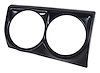 208854 Replacement Headlight Bezels, 1963-1967 Chevy Corvette, Left & Right - image 1