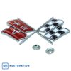 2103 Emblem, 1968-1972 Chevy Corvette, Nose - image 2