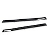 210876 Seat Back Upper Moldings, 1970-1975 Chevy Corvette, Left & Right, W/Shoulder Belt - image 1