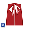 211513 Stinger Stripe Hood Decal, 2014-2019 Chevy Corvette, Gloss Red - image 1