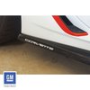 211660 Side Skirt Vinyl Decals, 2020-2023 Chevy Corvette, Corvette Script, Chrome Brushed Steel - image 2