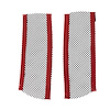 212830 Fender Vent/Cove Screens, 1973-1979 Chevy Corvette, Stainless Steel W/Black Finish - image 1