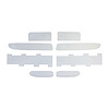 212986 Complete Car Screen Set, 1997-2004 Chevy Corvette, 8pc, Aluminum - image 1