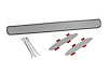 212990 Front & Side Cove Grille Screens, 2006-2013 Chevy Corvette, Z06, Aluminum - image 1